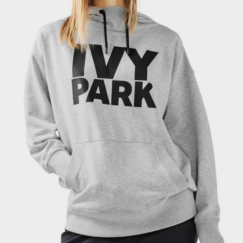 Ivy park gray hooded sweatshirt - Picture 1 of 5